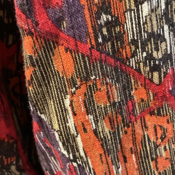 Berek linen appliqué jacket L - Picture 5 of 12